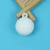 Chaveiro de Futebol Simulado Pingente de Bolsa Borracha Macia Estéreo Basquete Tênis Acessórios DIY Pequenos Presentes para Eventos Atacado