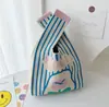 Sacola de Lembrança, Sacola de Presente de Casamento, Bolsa de Tricô Feita à Mão, Sacola de Presente para Banquete de 100 Dias do Bebê, Sacola de Lembrança da Lua Cheia