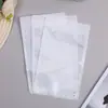 Bolsas transparentes con ventana y autocierre de stock listo para ropa interior, calcetines y accesorios, bolsas de embalaje de producto universales, bolsas especializadas para uso transfronterizo
