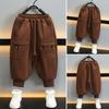 Pantalones para niño Primavera y Otoño Delgados Elegantes Versión Coreana Pantalones Jogger 2025 Nuevo Deportivo de Moda para Niños