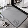 2026 Nueva Alfombrilla para Pies de Baño Alfombrilla para Suelo Absorbente de Agua para Inodoro Alfombrilla Antideslizante para Puerta de Entrada Espesada Espuma de Memoria Alfombrilla para Inodoro