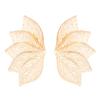 Pendientes de hoja de ginkgo con diseño de estilo europeo y americano, anillo y collar, pendientes de hoja de arce para mujer, accesorios transfronterizos de otoño e invierno.