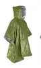 Impermeable de emergencia para exteriores equipo de supervivencia para acampar al aire libre equipo de aislamiento térmico manta de supervivencia suministros para exteriores