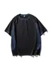 Camiseta Deportiva Ligera para Exteriores Black Fleet Personalizada con Combinación de Colores Personalizada, Moderna, Absorbe la Humedad, de Secado Rápido