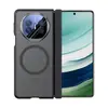 Adecuado para Funda de Teléfono Huawei Mate X5, Soporte de Lente Magnético Mate Edición Coleccionista X5, Protección de Bordes de Doble Cara, Bisagra Anticaída, Versión para Hombre