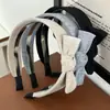 Diadema Coreana Retro de Lazo Tejido, Elegante a la Moda, Diadema Lateral Anudada, Diadema Versátil para Presionar el Cabello para Mujeres al Salir