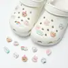 Nuevos Zuecos Accesorios DIY Tendencia Lujo Peluche Lazo Conejo Desmontable Flor de Zapato Personalizada Hebilla Decorativa