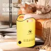 Cubo plegable para pies con forma de gato de PVC, tina portátil SPA aislada para lavar los pies, tina para pies para uso en exteriores y en casa, calentador de pies de temperatura constante