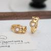 Estilo Europeu e Americano Personalidade Estilo Retrô Micro-incrustado Zircon Cheetah Brincos High-end Nicho Simples Luz Luxo Moda Brincos