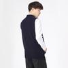 Cardigã Colete Masculino de Caxemira Pura da Mongólia Interior com Zíper e Sem Gola Atacado Tricotado Sem Mangas Espesso Elegante Moda Masculina para Jovens