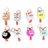 Nuevo Llavero Colgante Creativo de Bola Peluda para Gato Lindo Exquisito Regalo Gato de la Suerte Bola de Pelo Adorno Pequeño para Bolsa