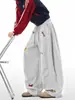 Pantalones de Chándal Bordados de Teckel Casuales y Divertidos para Hombres y Mujeres, Corte Holgado, Temporada de Otoño, Pantalones de Pierna Ancha para Parejas