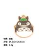 Lindo Dibujo Animado Japonés Totoro Aleación Goteo de Aceite Colgante DIY Creativo Pareja Estudiante Estilo ins Llavero para Bolso
