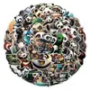 Pegatinas de acuarela de caballos 50 sin repetir transfronterizas para teléfono móvil, tazas, pegatinas decorativas impermeables, pegatinas para diario de niños, venta al por mayor