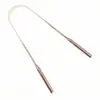 Raspador de Língua de Aço Inoxidável 304 Limpador de Revestimento da Língua Oral para Remover Mau Hálito Escova Raspadora de Língua Raspador de Língua em Forma de U