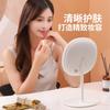 Led espelho de maquiagem com luz portátil espelho de vestir Internet Popular Desktop Espelho de forro Student Storage Beauty mirror