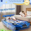 Cama de Viaje Inflable para Niños Pequeños Portátil para Siestas de Niños Pequeños y Niños Colchón Inflable Cama Inflable Portátil para Acampar al Aire Libre