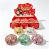 Panes de Bolitas Pop Transfronterizos Panes de Reno Navideño Juguetes para Aliviar el Estrés Juguetes de Descompresión de Rebote Lento PU Venta al por Mayor