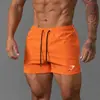 Pantalones Cortos de Gimnasio Fitness para Hombre Verano Secado Rápido Transpirables Delgados para Correr y Ciclismo Transpirables de Entrenamiento de 3 Puntos