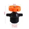 Boquilla rotatoria para volante con rosca exterior de 1/2 pulgada, rotación automática de 360 grados, aspersor de riego para espacios verdes de jardín, accesorios de riego agrícola