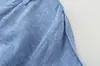 Vestido Midi Largo de Manga Larga con Solapa y Cinturón para Mujer, Estilo Europeo y Americano, Primavera 2026 26075