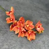 10 cabeças Huilan flor artificial atacado única multi-cabeça sentir Magnólia Casa decoração de casamento adereços de filmagem flor artificial