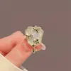 Retro Elegante Francés, Moderno Broche Mariposa de Diamantes Rojos, Ropa de Alta Gama, Accesorios para Abrigos, Broche Corsage
