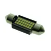 Decodificación LED infinita doble punta 31 36 39 41mm 2016 18 24 30 33SMD aluminio negro arco lámpara de placa de matrícula