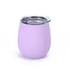 Europa y Estados Unidos para taza de huevo de 12 oz acero inoxidable 304 spray al vacío forma de U taza de cáscara de huevo swig copa creativa para vino tinto