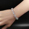 Pulsera de Zirconia Flor de Ciruelo Fresca para Mujer Transfronteriza Popular Europea y Americana Creativa de Zirconia Joker Pulsera al por Mayor Multicolor