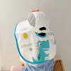 Sombrero de Sol Infantil de Estilo Coreano con Ala Ancha y Lindo Diseño de Dinosaurio, Capa Protectora Solar para Niños y Niñas, Sombrero de Viaje con Protección UV