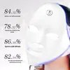 Fóton máscara de rejuvenescimento da pele instrumento de beleza LED rosto das crianças máquina de limpeza importação rosto grande fileira luz máscara vermelho luz azul remoção de acne
