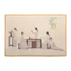 Paño de cocina al por mayor tapete de té gamuza tapete de té terciopelo coral tela de té pintado chino moda nacional estilo antiguo tapete para taza de té tapete de té altamente absorbente