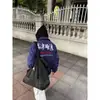 Jaqueta de Voo Bordada Estilo Americano Transfronteiriço Roupa Exterior Masculina e Feminina Primavera e Outono Nova Tendência Nacional para Casais Marca Jaqueta Solta