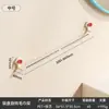 Estante para Toallas con Ventosa para Baño, Extensible, Sin Taladro, Barra para Toallas Giratoria, Estante para Guardar Toallas en el Inodoro