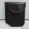 Estuche para Llave de Mando a Distancia de Coche Bloqueo de Señal Antirrobo Almacenamiento Estuche de Cuero Tarjetero Cuero de PU Anti-Magnético