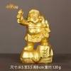 Mahakala, o Deus da Riqueza, Estátua de Divindade Japonesa Tântrica, Ornamento Dourado para Sala de Estar para Adoração em Casa, Trazendo Boa Sorte e Paz
