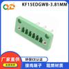 Terminal pasante KF15EDGWB-3.81mm, conector pasante de clavija fija, cobre, protección ambiental