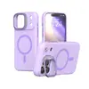 Funda magnética de silicona líquida para iPhone 18 Pro Max, funda con soporte para lente de aire Apple 17