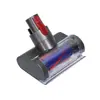 Compatible con aspiradora Dyson, iluminación LED, cabezal de cepillo para eliminación de ácaros, V8V8slimV11V15, cabezal de succión eléctrico para colchón