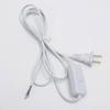 Controlador de Potencia para Luz LED Enchufe sin Parpadeo 220V Tira de Luz LED Cob Monocolor Conector sin Soldadura Luminaria de Dos Pines