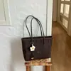 Ruien 2026 Nova Bolsa Tote Casual Simples de Grande Capacidade para Mulheres, Bolsa de Ombro com Padrão Trançado, Bolsa de Ombro para o Trabalho