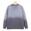 Marca de moda americana 400G Sudadera con capucha degradada arenada para hombre Otoño Americano Holgado Juvenil Sudadera con capucha de cuello redondo para hombre