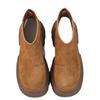 Otoño e Invierno 2024 Nuevas Botas de Nieve de Piel Versátiles para Mujer con Tacón Alto y Suela Gruesa, Zapatos Acolchados de Algodón, Botines Forrados de Borrego con Tacón Grueso