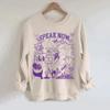 Sudadera de algodón con cuello redondo, informal, holgada, de moda, con estampado transfronterizo de Amazon, para mujer, primavera y otoño de 2024, Europa y América