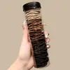 Elástico Preto para Cabelo Feminino, Alta Elasticidade, Acessório de Cabelo Durável, Faixa de Cabelo Estilosa, Anel de Borracha para Cabelo