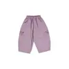 Roupas infantis Nuoqi Wanzi, calças pantalona com laço para meninas, nova coleção de outono, calças casuais doces e versáteis, corte solto