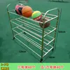 Estante de Almacenamiento para Baloncesto Estante de Colocación para Fútbol Voleibol Carrito de Cesta de Bolas Móvil de Acero Inoxidable Estante de Exhibición de Almacenamiento de Bolas Engrosado