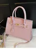 Bolso Kelly Platino, Bolso de Moda para Mujer, Bolso Color Block Nuevo 2026, Bolso de Mano con Textura de Lujo Ligero