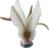 Volante de Pena de Ganso para alunos do ensino fundamental e médio volante colorido de flor grande volante infantil de pena pena de galinha colorida fundo de tendão bovino volante competição